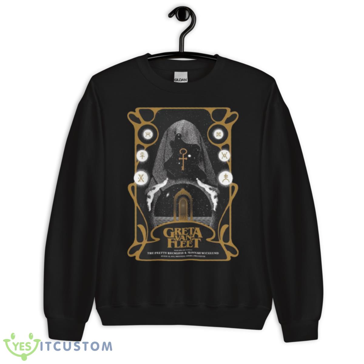 Greta Van Fleet Des Moines shirt 3 Greta Van Fleet Des Moines shirt - Unisex Crewneck Sweatshirt