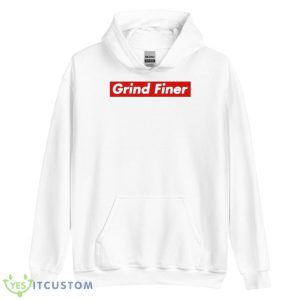 Grind Finer Shirt - Unisex Heavy Blend Hooded Sweatshirt