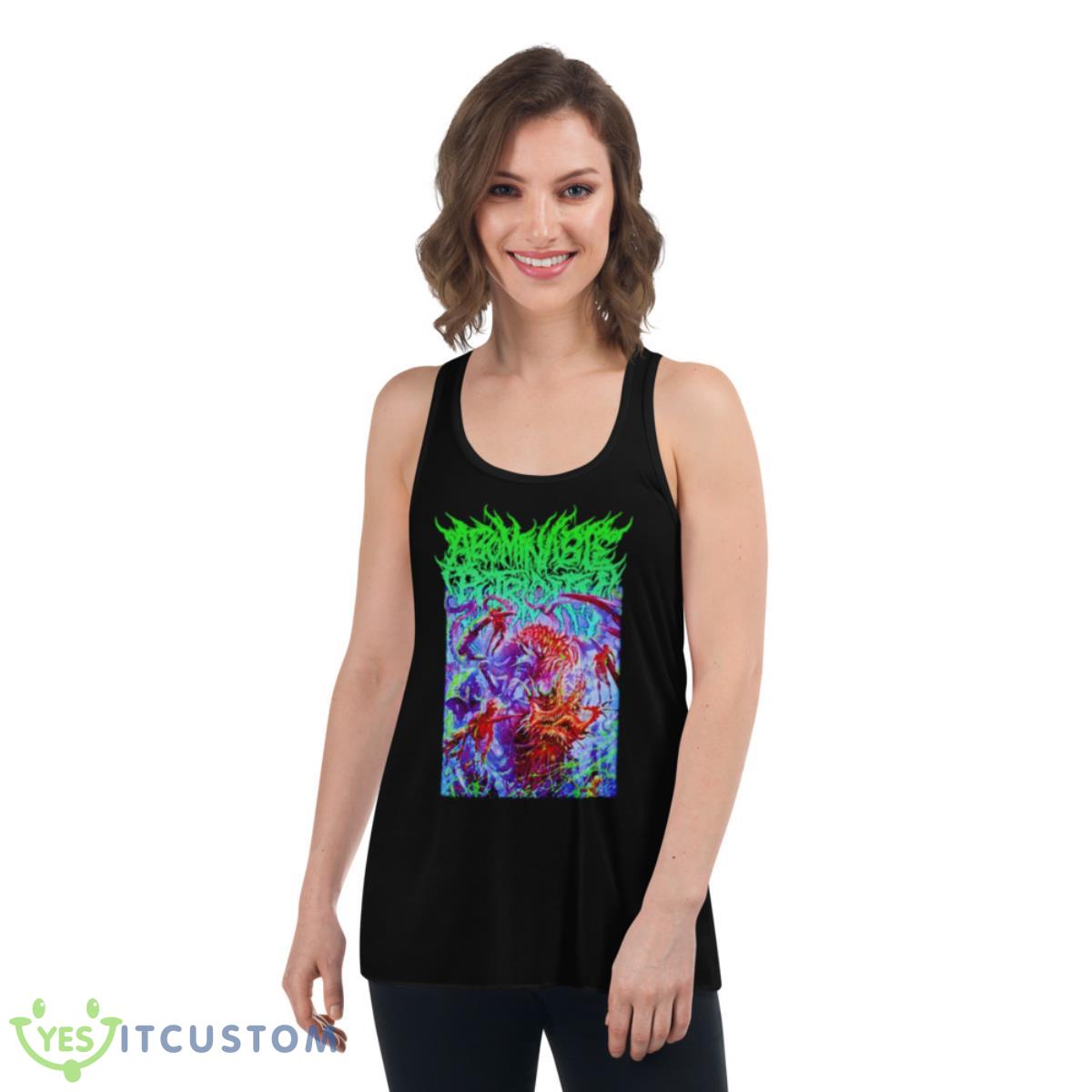 Grotesque Cybernetic Optimization Abominable Putridity Shirt 5 Grotesque Cybernetic Optimization Abominable Putridity Shirt - Women's Flowy Racerback Tank