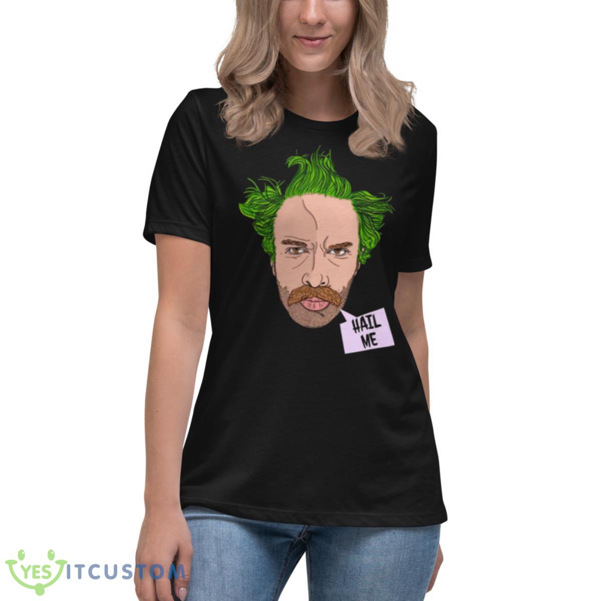 Hail Me Henry Zebrowski Version 2 Shirt 6 Hail Me Henry Zebrowski Version 2 Shirt - Women's Relaxed Short Sleeve Jersey Tee