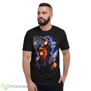 Halloween Sakunosuke Oda Bungou Stray Dogs shirt 7 Halloween Sakunosuke Oda Bungou Stray Dogs shirt - Short Sleeve T-Shirt