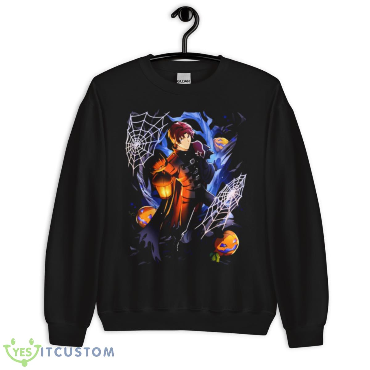 Halloween Sakunosuke Oda Bungou Stray Dogs shirt 3 Halloween Sakunosuke Oda Bungou Stray Dogs shirt - Unisex Crewneck Sweatshirt