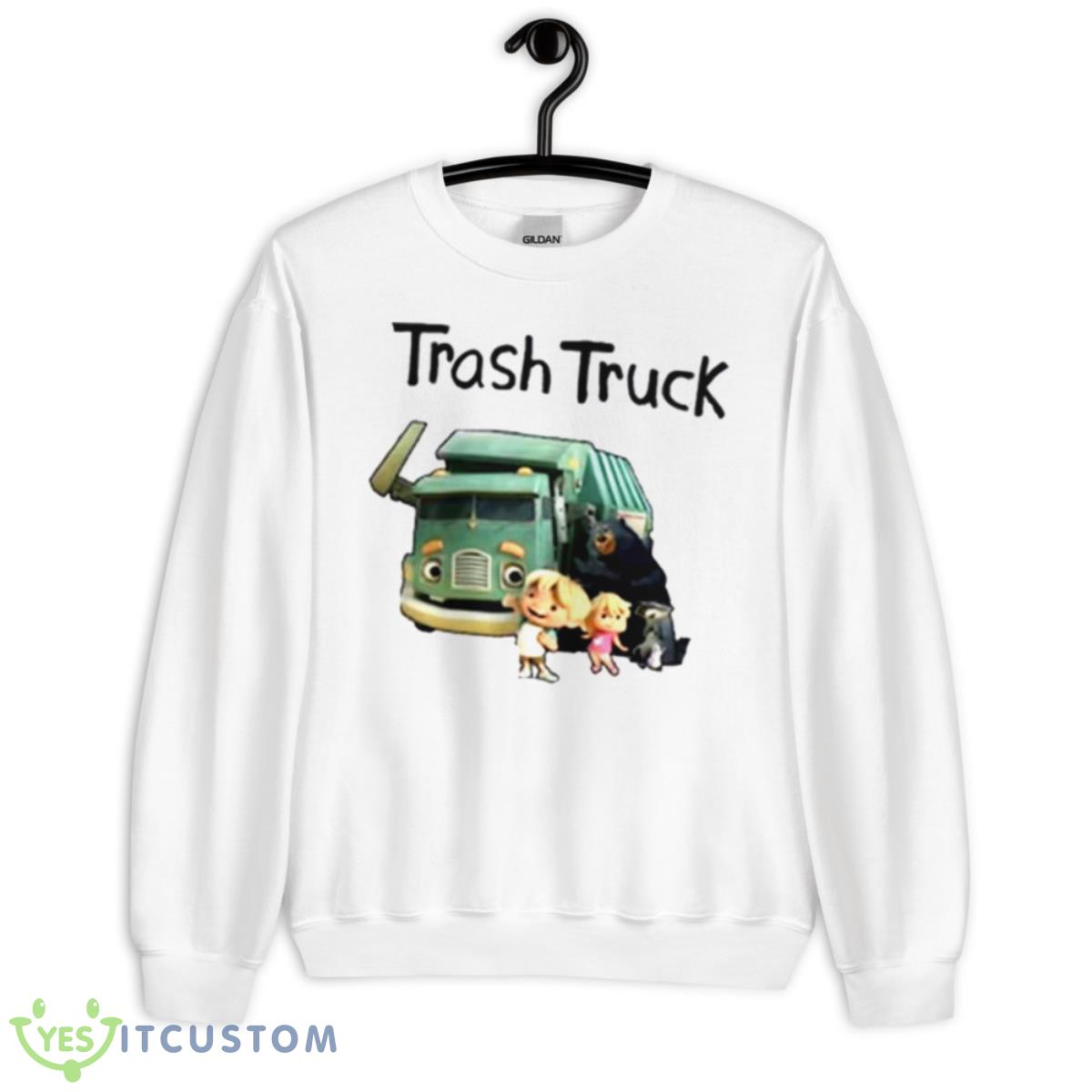 Hank And Trash Truck Shirt 2 Hank And Trash Truck Shirt - Unisex Heavy Blend Crewneck Sweatshirt