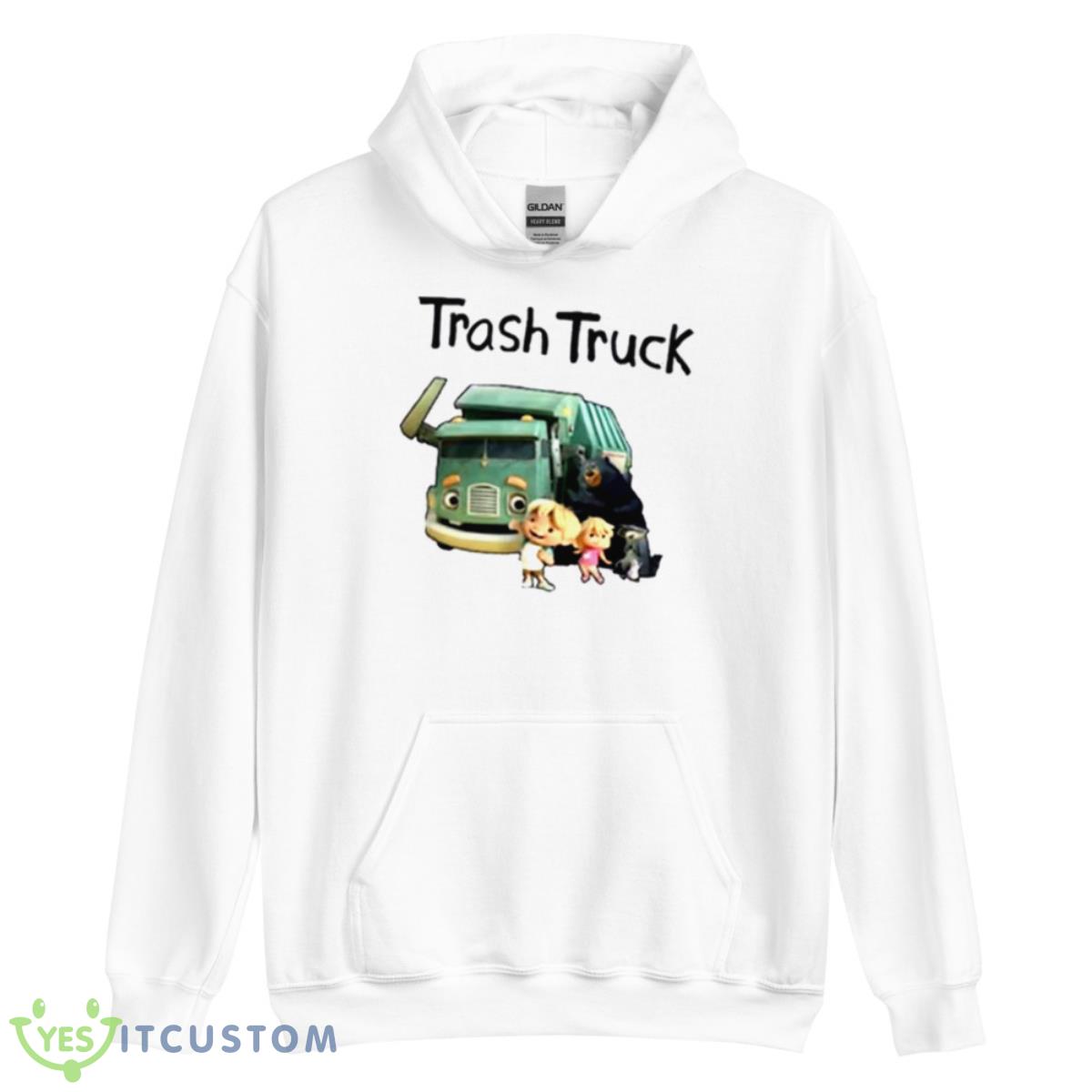 Hank And Trash Truck Shirt 11 Hank And Trash Truck Shirt - Unisex Heavy Blend Hooded Sweatshirt