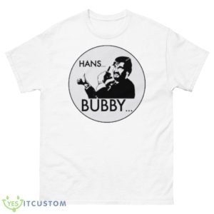 Hans Bubby Round Design Die Hard Movie Shirt - 500 Men’s Classic Tee Gildan