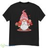 Happy Valentine’s Day Gnome with Leopard Sunflower Valentine Shirt - G500 Men’s Classic T-Shirt