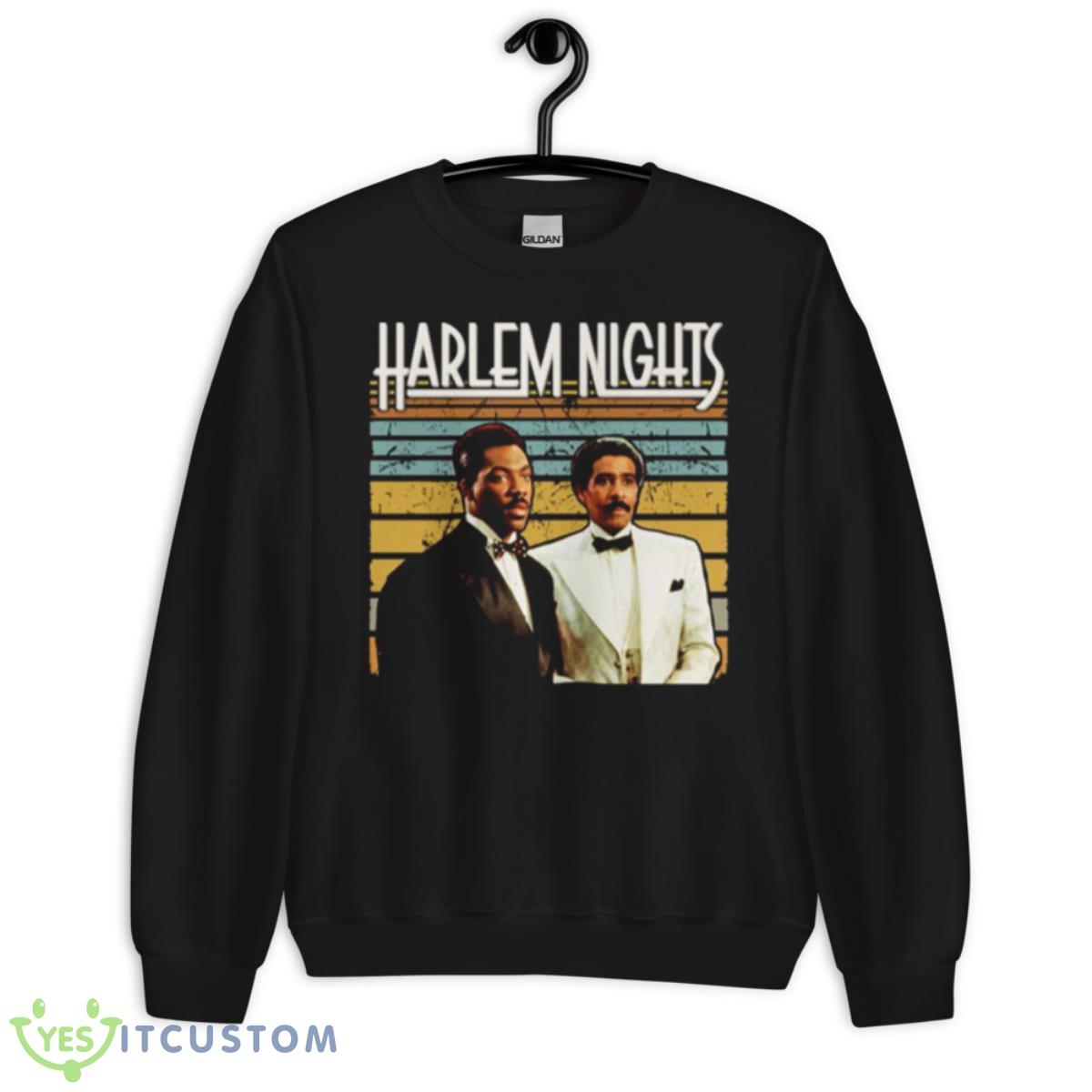Harlem Nights Tri Blend Sunset Design shirt 3 Harlem Nights Tri Blend Sunset Design shirt - Unisex Crewneck Sweatshirt
