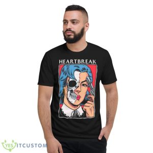 Heart Break Funny Anti Valentines Day shirt - Short Sleeve T-Shirt