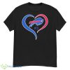 Heart Love Damar Hamlin #3 Buffalo Bills Logo Shirt - G500 Men’s Classic T-Shirt