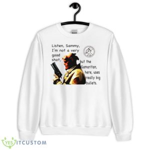 Hellboy’s Gun The Samaritan shirt - Unisex Heavy Blend Crewneck Sweatshirt