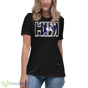 Him Purple 18 Shirt 11 Him Purple 18 Shirt - Women's Relaxed Short Sleeve Jersey Tee