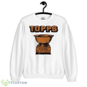 Homage Merch Tv Sports Cards Topps All Star Rookie Shirt - Unisex Heavy Blend Crewneck Sweatshirt