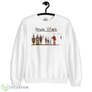 House Stark And Iron Man Shirt - Unisex Heavy Blend Crewneck Sweatshirt