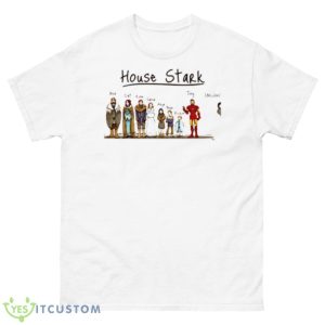 House Stark And Iron Man Shirt - 500 Men’s Classic Tee Gildan