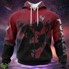 Houston Texans Custom Name & Number Skull Hoodies Full Over Print Product Photo 1