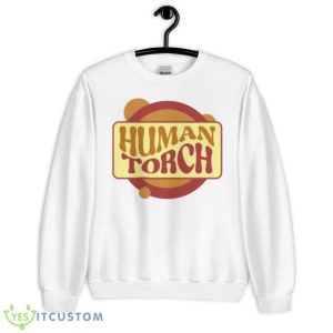 Human Torch Marvel Logo shirt - Unisex Heavy Blend Crewneck Sweatshirt