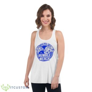 Humbe Morbid Keep It Weird Skull Die Cut Shirt - Women's Flowy Racerback Tank