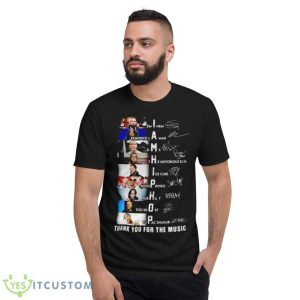 I Am Hip Hop Thank You For The Music Signatures 2023 Shirt 7 I Am Hip Hop Thank You For The Music Signatures 2023 Shirt - Short Sleeve T-Shirt