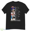 I Am Hip Hop Thank You For The Music Signatures 2023 Shirt - G500 Men’s Classic T-Shirt