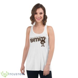 I Like My Candy With Sex Appeal S&M&M Shirt - Women's Flowy Racerback Tank