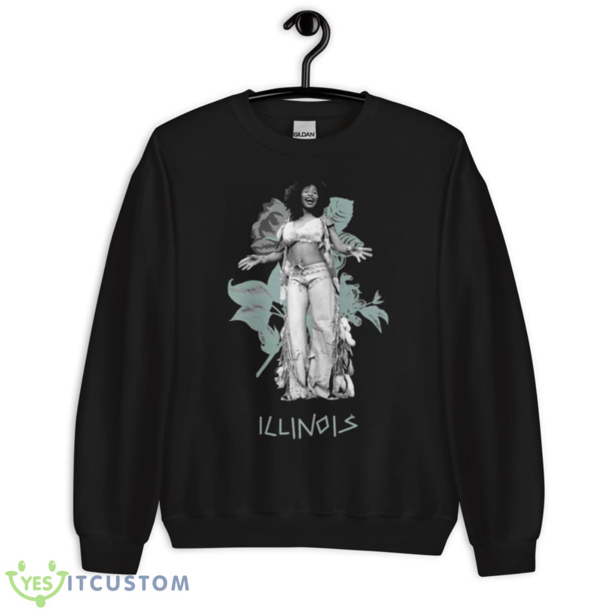 Illinois Chaka Khan Vocalist Funk Band Rufus Shirt 3 Illinois Chaka Khan Vocalist Funk Band Rufus Shirt - Unisex Crewneck Sweatshirt