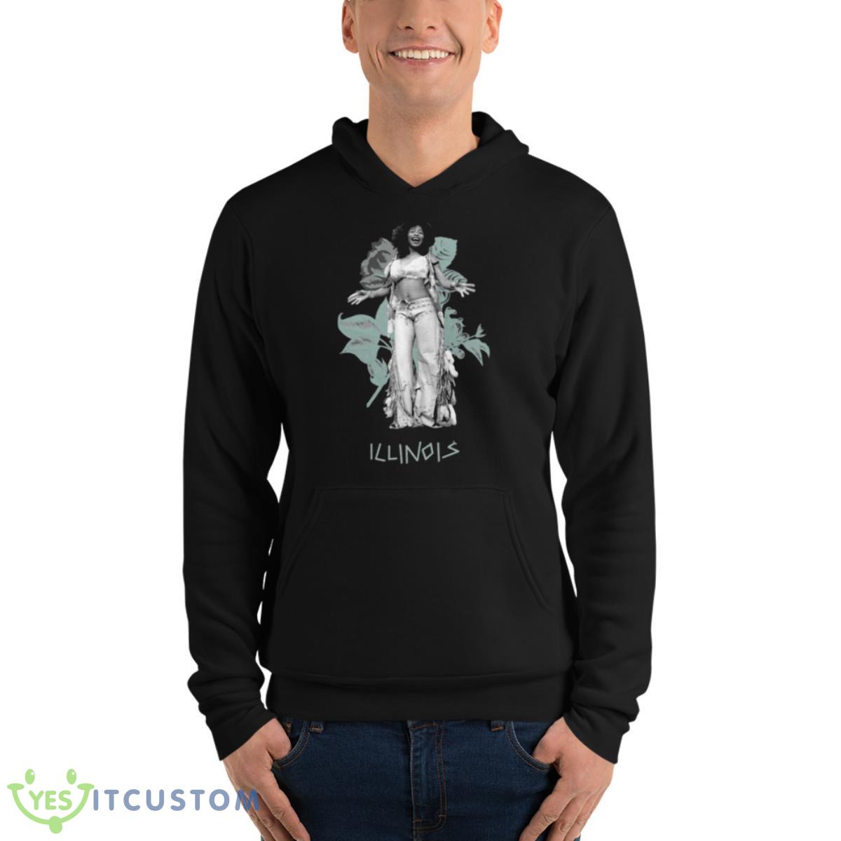 Illinois Chaka Khan Vocalist Funk Band Rufus Shirt 4 Illinois Chaka Khan Vocalist Funk Band Rufus Shirt - Unisex Fleece Pullover Hoodie