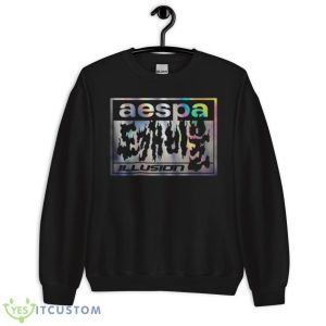 Illusion Design Aespa Girls shirt 8 Illusion Design Aespa Girls shirt - Unisex Crewneck Sweatshirt