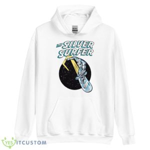 Into The Night Silver Surfer Marvel shirt - Unisex Heavy Blend Hooded Sweatshirt