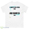 It Smells Like Citrus Soda And Shame In Here Shirt - 500 Men’s Classic Tee Gildan