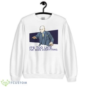 I’ve Seen Everything Professor X Marvel shirt - Unisex Heavy Blend Crewneck Sweatshirt