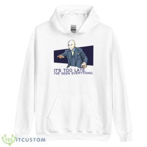 I’ve Seen Everything Professor X Marvel shirt - Unisex Heavy Blend Hooded Sweatshirt