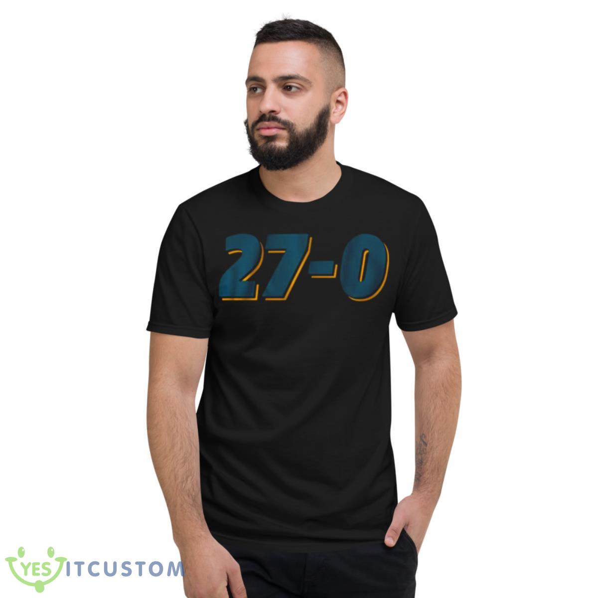 Jacksonville 27 0 Shirt 2 Jacksonville 27 0 Shirt - Short Sleeve T-Shirt