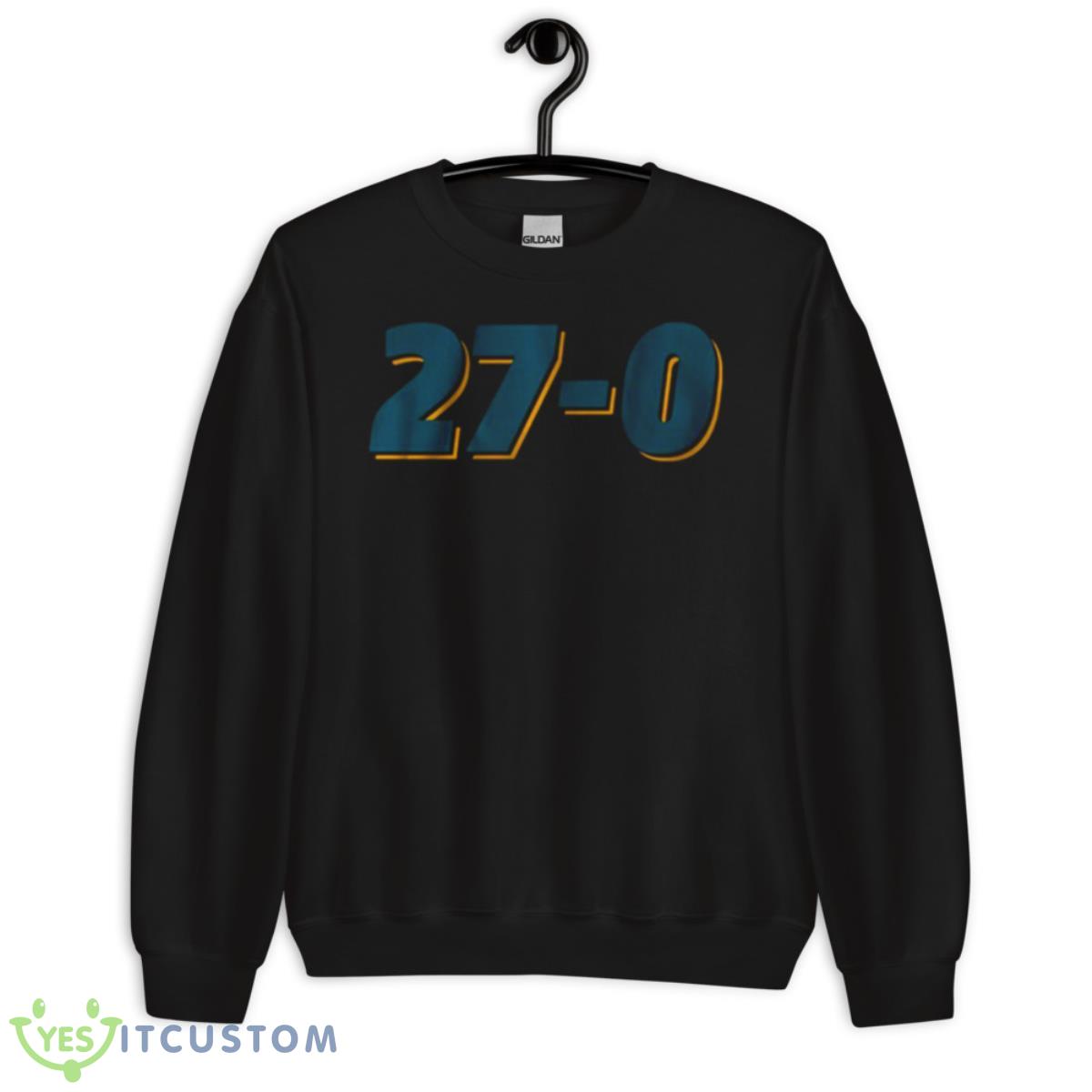 Jacksonville 27 0 Shirt 3 Jacksonville 27 0 Shirt - Unisex Crewneck Sweatshirt