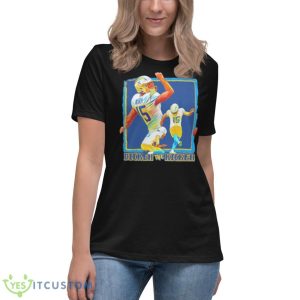 Jalen Guyton Dicker the Kicker shirt - Women's Relaxed Short Sleeve Jersey Tee