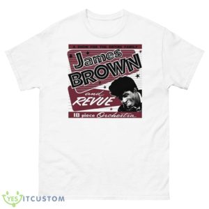 James Brown 18 Piece Orchestra Shirt - 500 Men’s Classic Tee Gildan