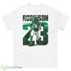 James Robinson New York Jets Number 23 Shirt - 500 Men’s Classic Tee Gildan