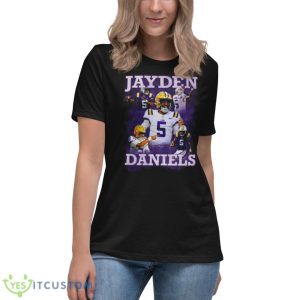 Jayden daniels vintage 90s shirt - Women's Relaxed Short Sleeve Jersey Tee