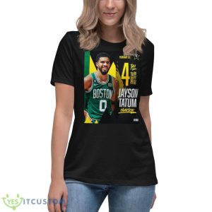 Jayson Tatum 4th Nba All Star Appearance Team Captain Shirt - Women's Relaxed Short Sleeve Jersey Tee