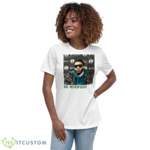 Jayson Tatum Bad Motherfucker shirt 9 Jayson Tatum Bad Motherfucker shirt - Women's Relaxed Short Sleeve Jersey Tee