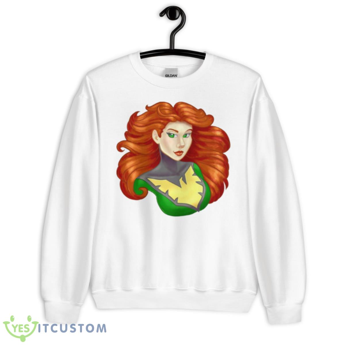 Jean Grey Phoenix Marvel Comic shirt 2 Jean Grey Phoenix Marvel Comic shirt - Unisex Heavy Blend Crewneck Sweatshirt