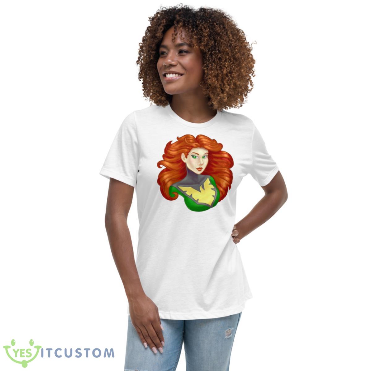 Jean Grey Phoenix Marvel Comic shirt 5 Jean Grey Phoenix Marvel Comic shirt - Women's Relaxed Short Sleeve Jersey Tee