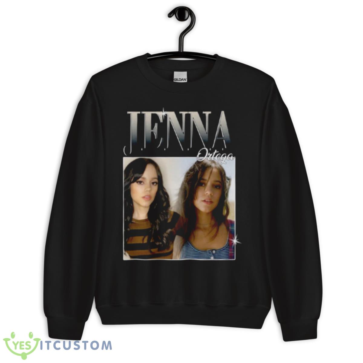 Jenna Ortega Wednesday Addams Shirt 3 Jenna Ortega Wednesday Addams Shirt - Unisex Crewneck Sweatshirt