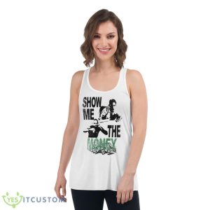 Jerry Maguire Show Me The Money Graphic shirt 8 Jerry Maguire Show Me The Money Graphic shirt - Women's Flowy Racerback Tank
