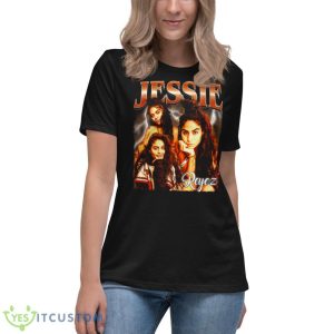 Jessie Reyez Retro Style shirt - Women's Relaxed Short Sleeve Jersey Tee
