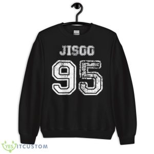 Jisoo 95 White Number Blackpink Shirt - Unisex Crewneck Sweatshirt