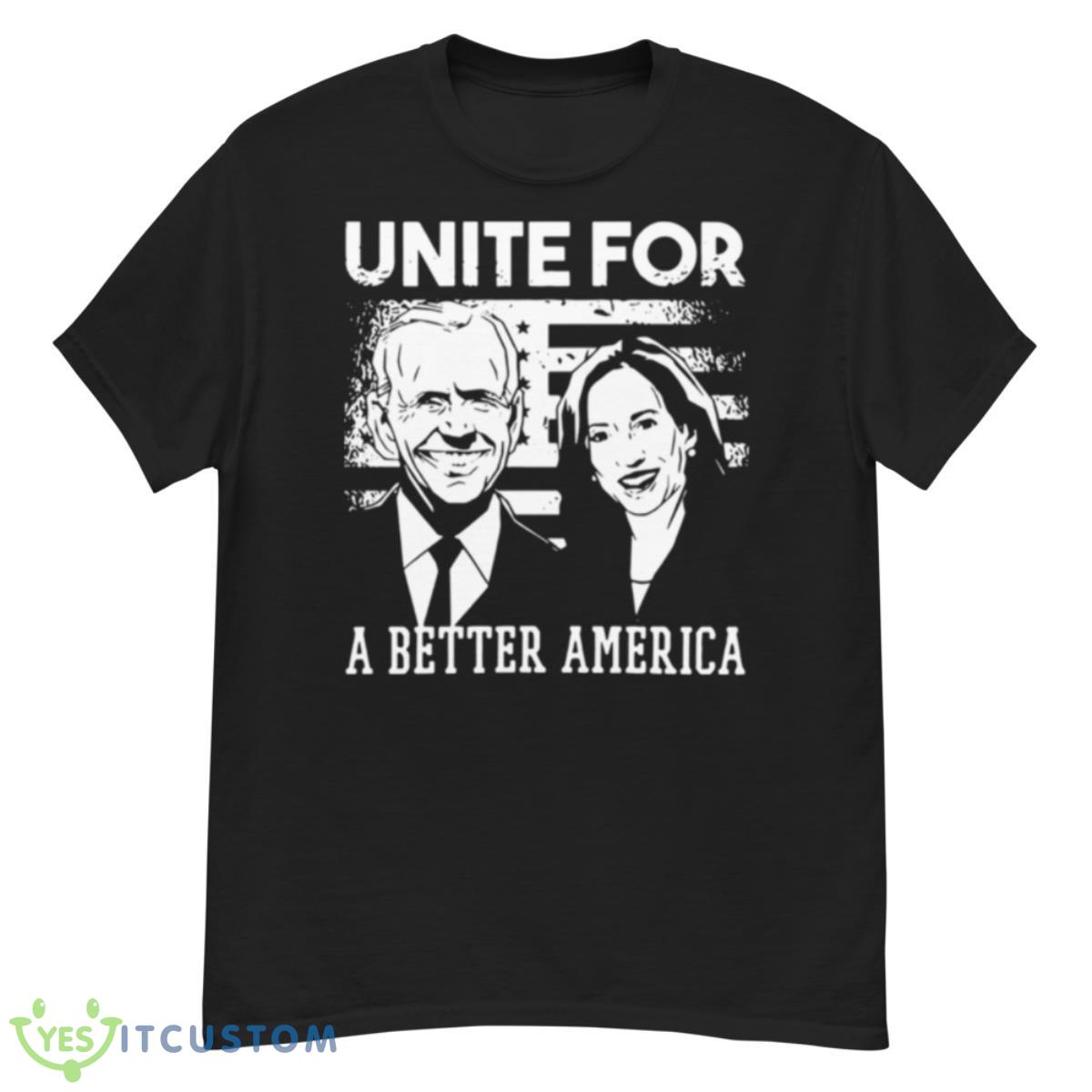 Joe Biden And Harris Kamala Unite For A Better America Shirt 12 Joe Biden And Harris Kamala Unite For A Better America Shirt - G500 Men’s Classic T-Shirt