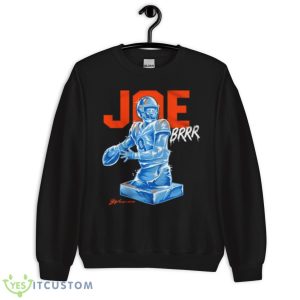 Joe Brrr Cool As Ice, Joe Burrow Cincinnati Shirt - Unisex Crewneck Sweatshirt