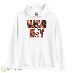 Joe burrow who dey shirt - Unisex Heavy Blend Hooded Sweatshirt