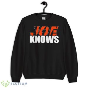 Joe Knows Cincy Football Fan Gift Shirt - Unisex Crewneck Sweatshirt