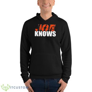 Joe Knows Cincy Football Fan Gift Shirt - Unisex Fleece Pullover Hoodie